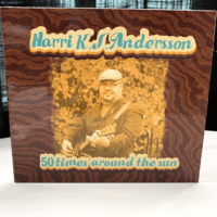 Harri K.J. Andersson 50 times around the sun digijulkaisun ja CD:n kansikuva