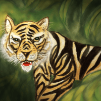Tiger artwork