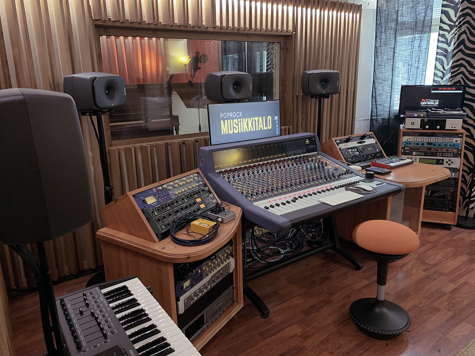 Musiikkitalon studion tarkkaamo