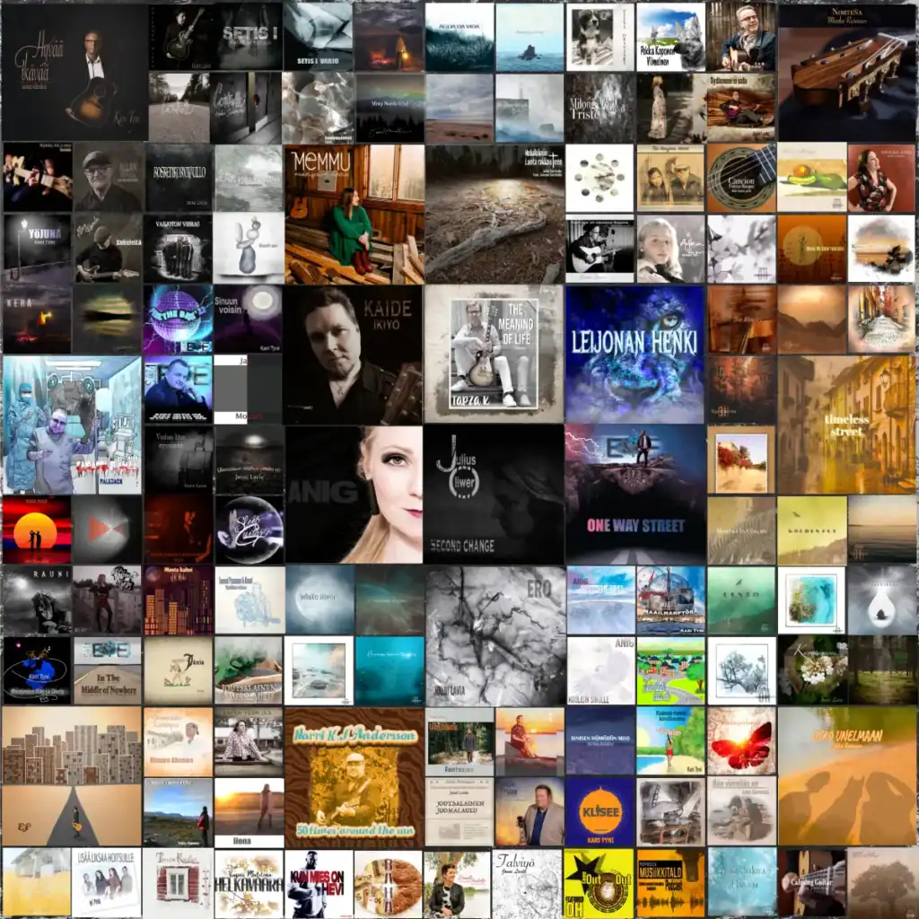 Digikannet, julkaisut, CD-kotelot ja labelit