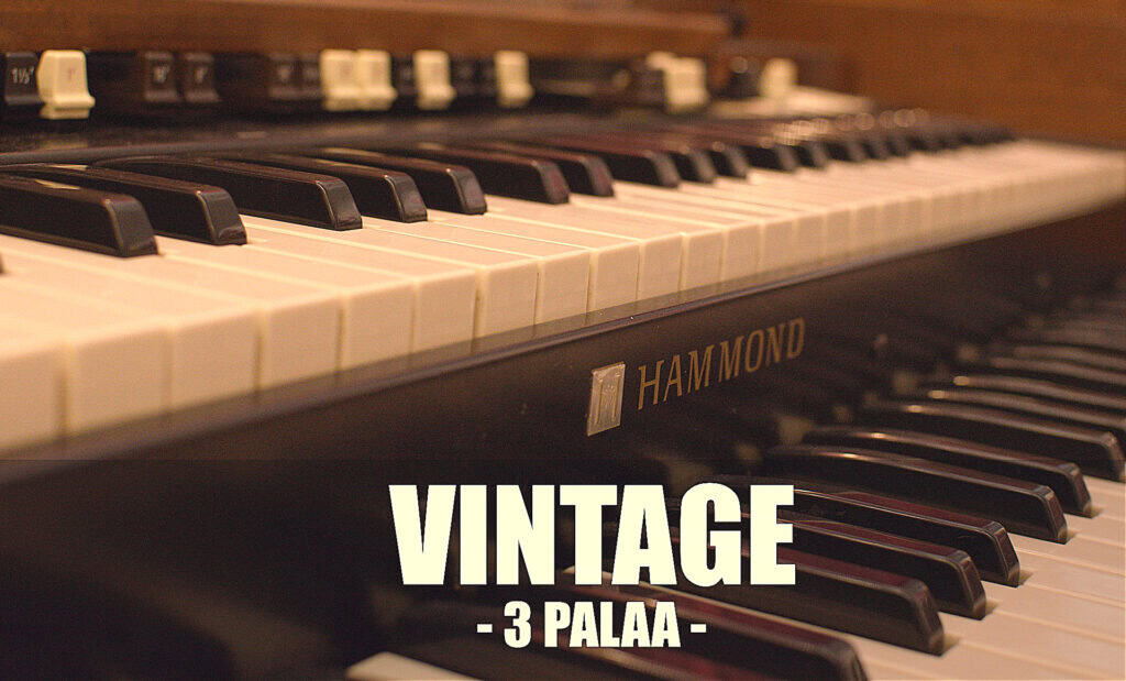 Vintage työnäyte Poprock Musiikkitalo