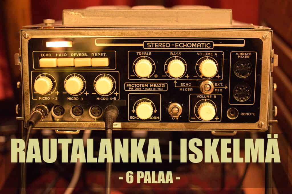 Rautalanka | Iskelmä työnäyte Poprock Musiikkitalo