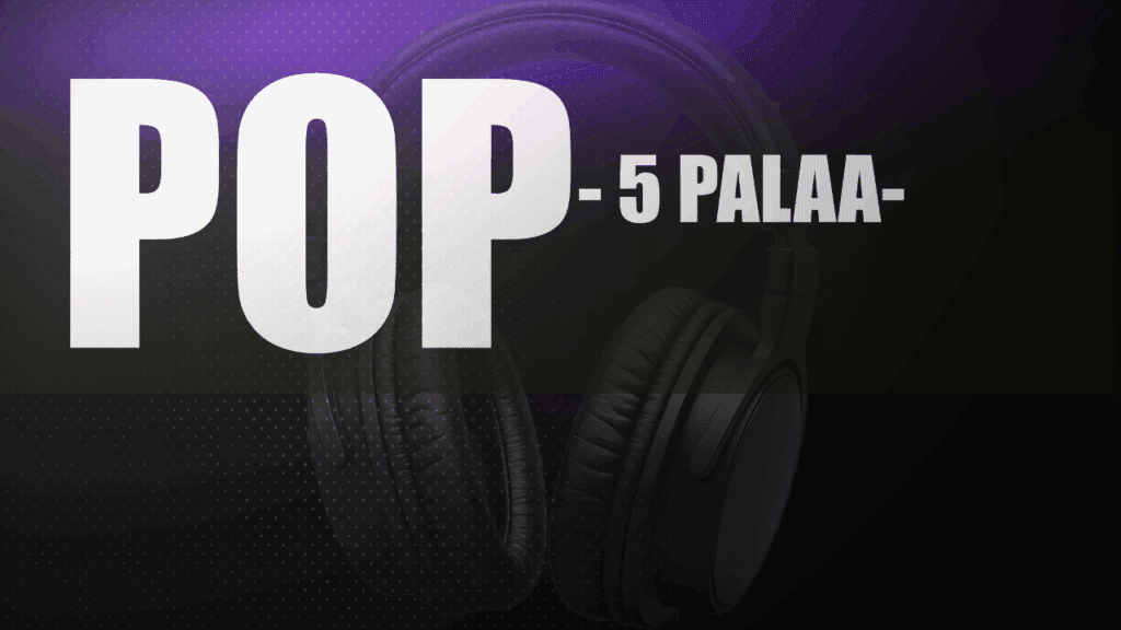 Pop työnäyte - Poprock Musiikkitalo